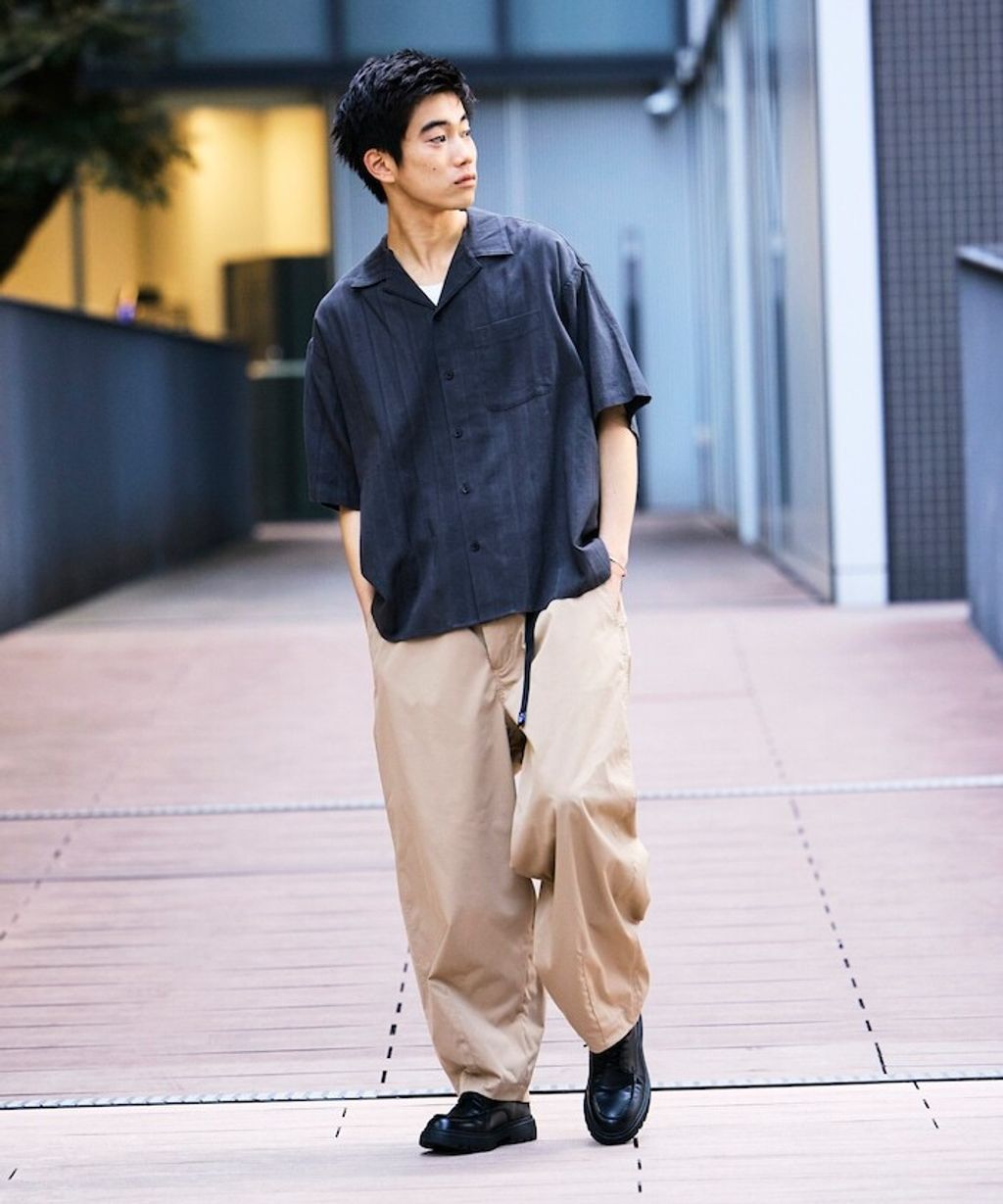 FREAKS STORE Easy Care Fabric 寬版速乾抗UV機能休閒褲_21