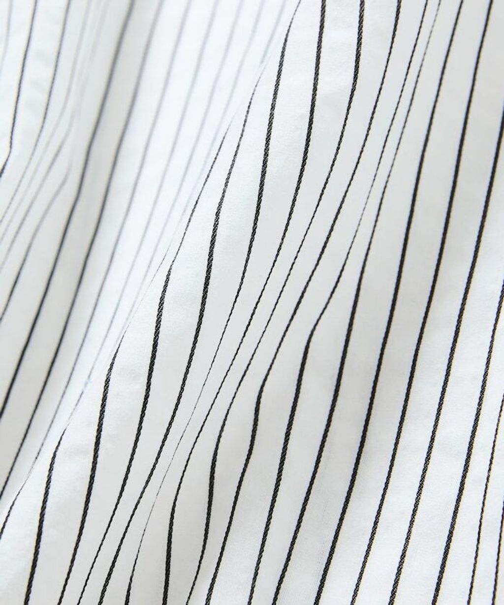 FREAKS STORE 寬鬆版型標領泡泡紗襯衫_17