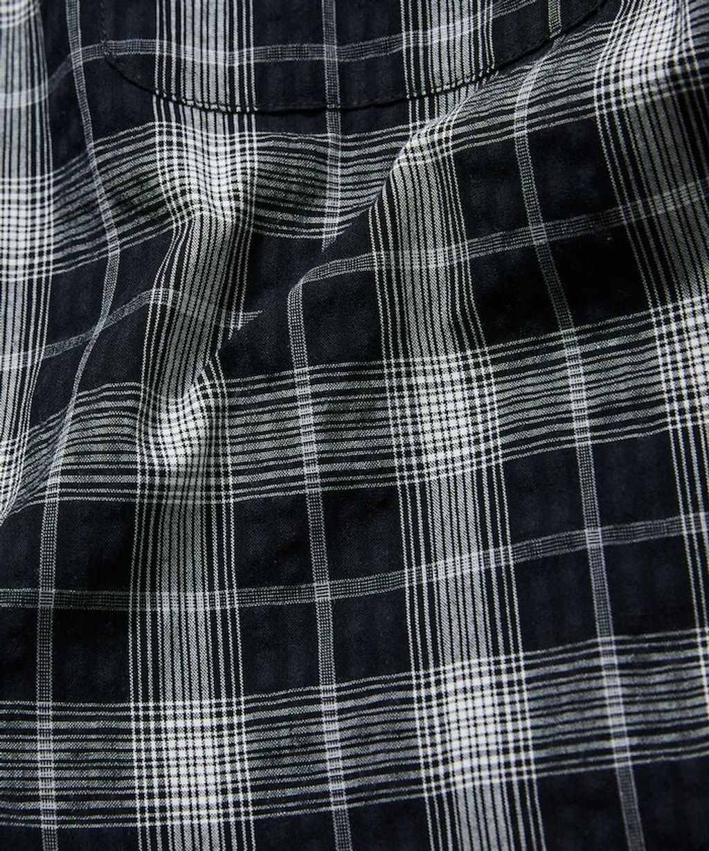 FREAKS STORE 寬鬆版型標領泡泡紗襯衫_14