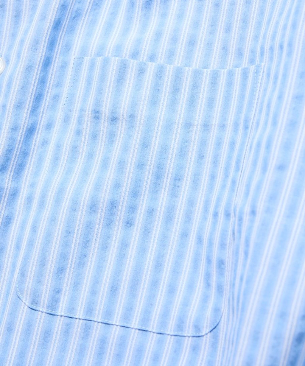 FREAKS STORE 寬鬆版型標領泡泡紗襯衫_9