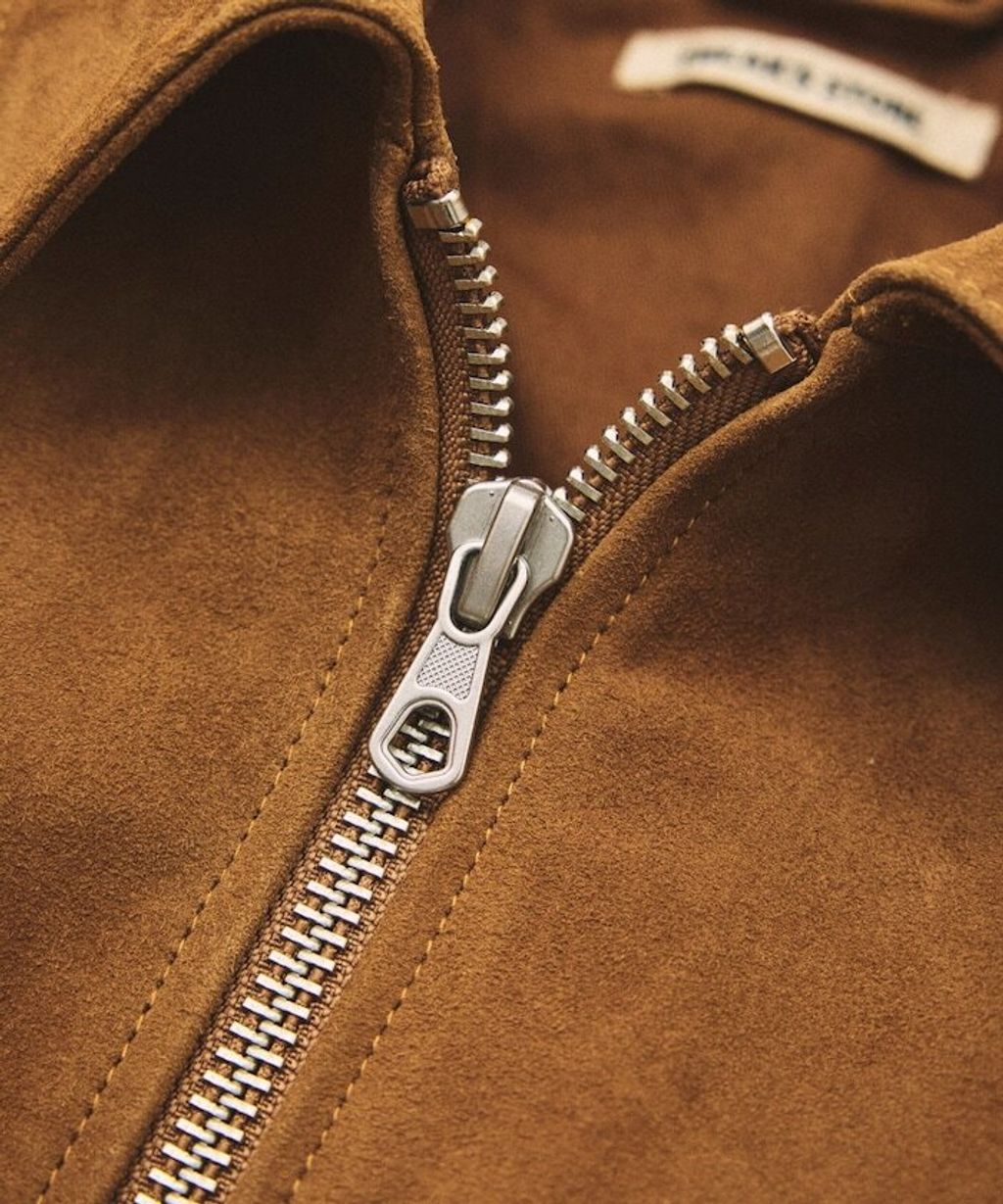 FREAKS STORE 山羊皮革極簡風麂皮外套_7