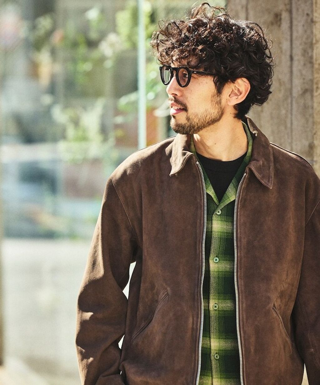 FREAKS STORE 山羊皮革極簡風麂皮外套_32