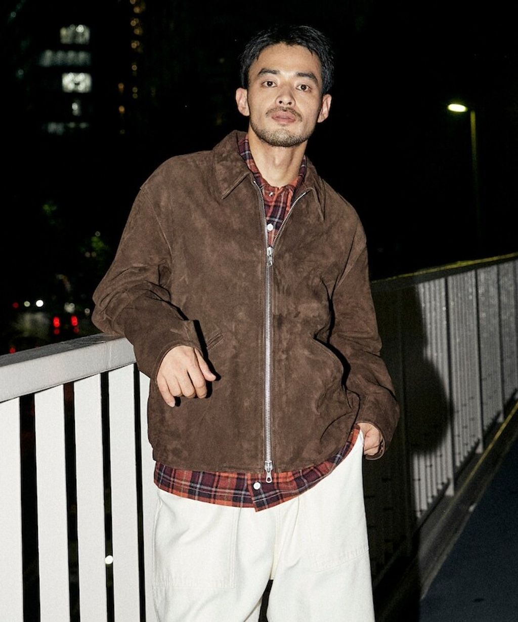 FREAKS STORE 山羊皮革極簡風麂皮外套_41