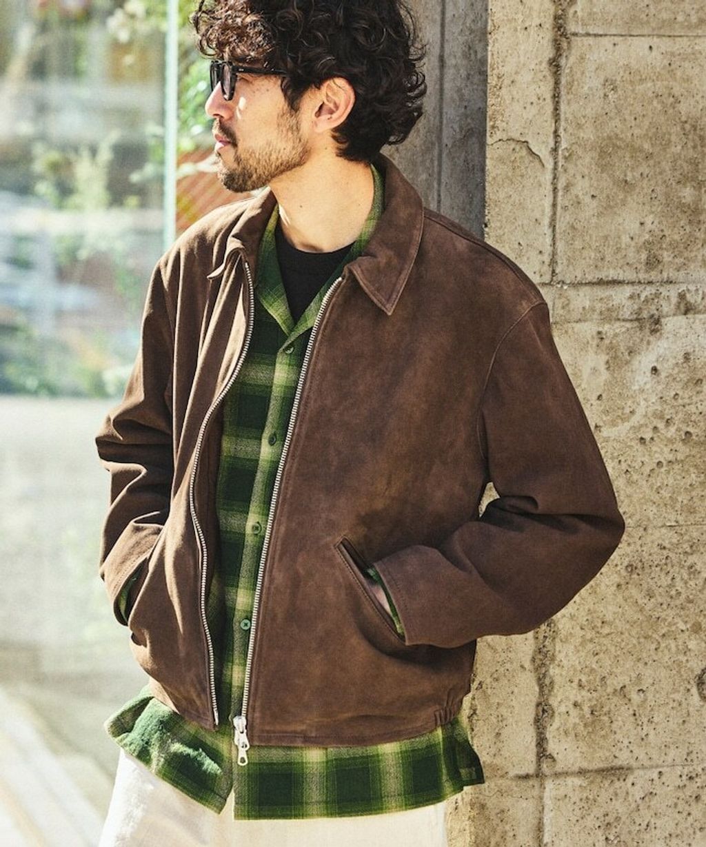 FREAKS STORE 山羊皮革極簡風麂皮外套_27