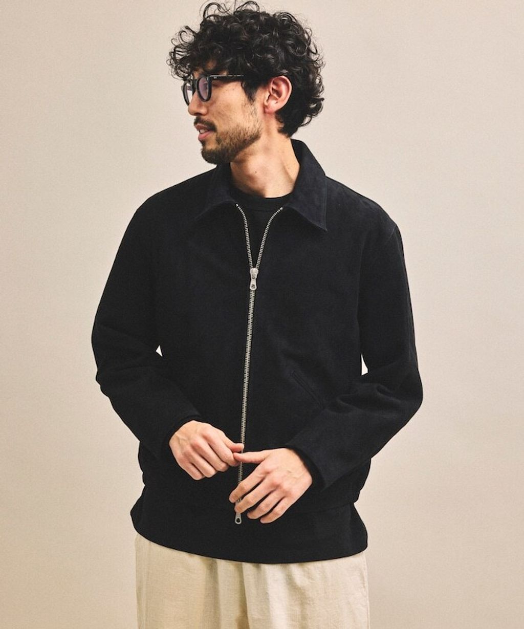 FREAKS STORE 山羊皮革極簡風麂皮外套_38