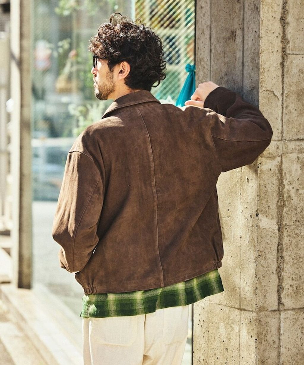 FREAKS STORE 山羊皮革極簡風麂皮外套_30