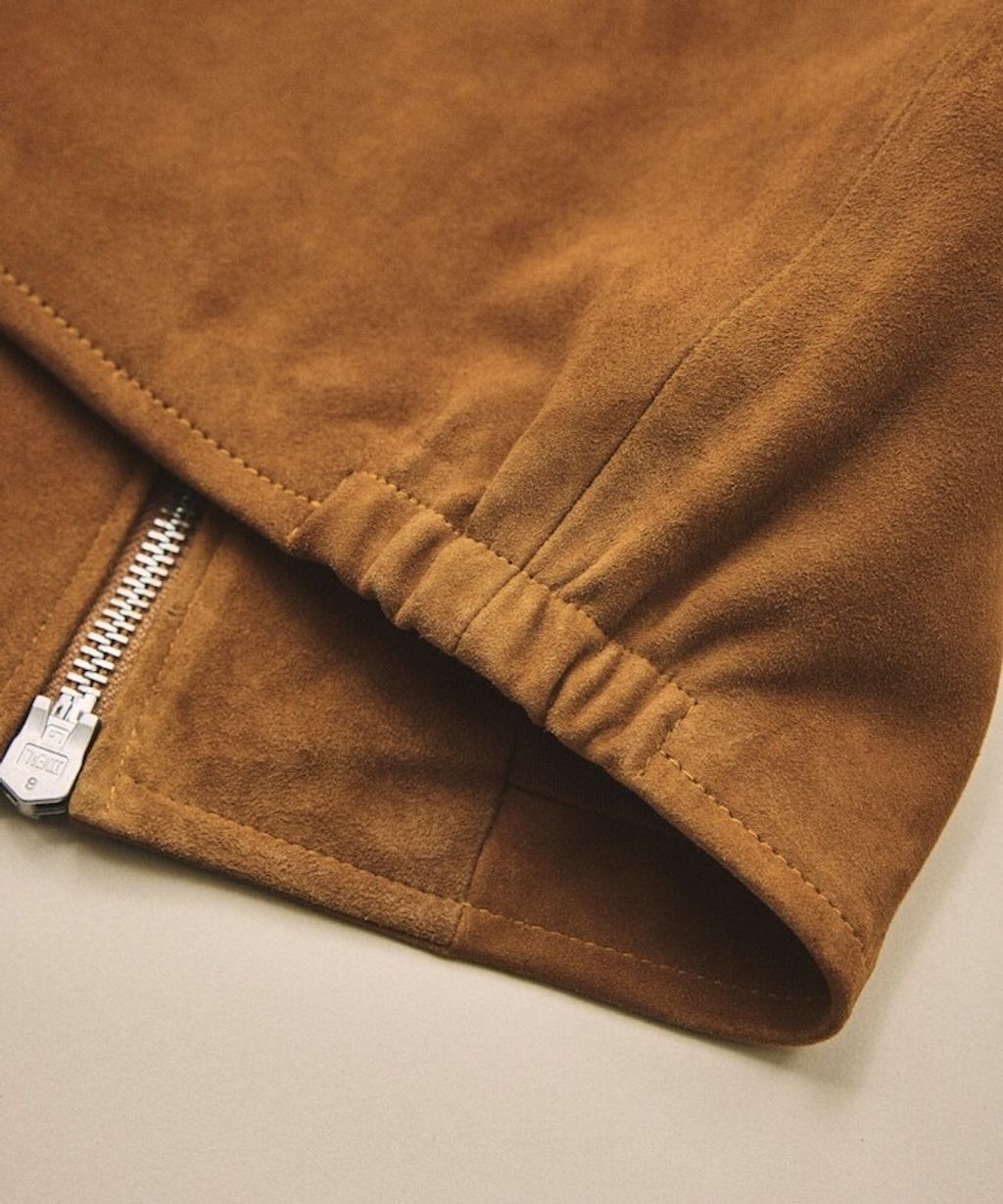 FREAKS STORE 山羊皮革極簡風麂皮外套_17