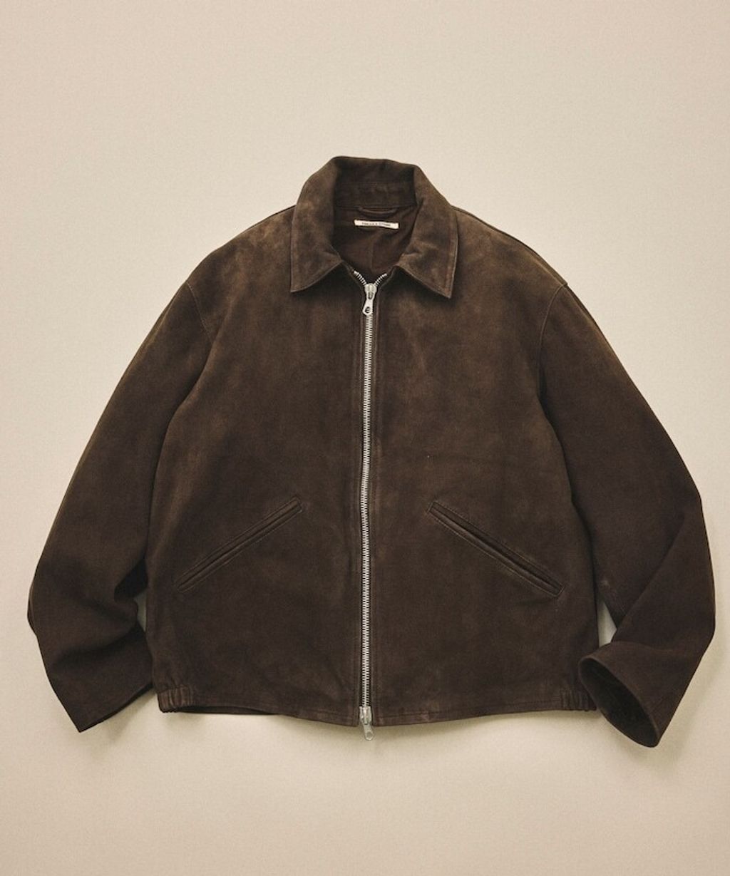 FREAKS STORE 山羊皮革極簡風麂皮外套_19