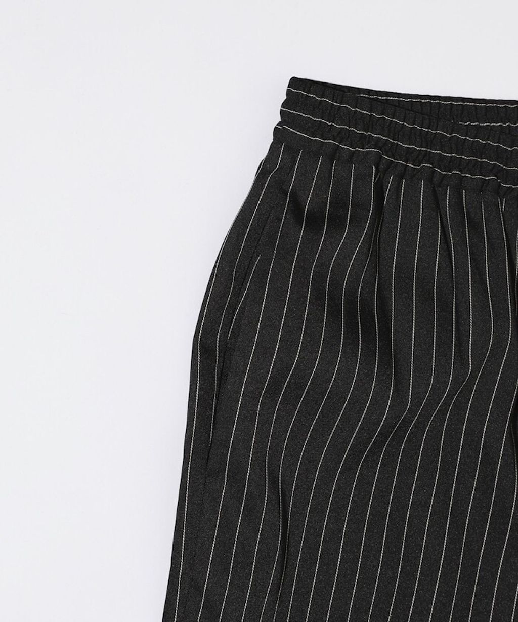 Firsthand 寬版抽繩條紋鬆緊褲_31