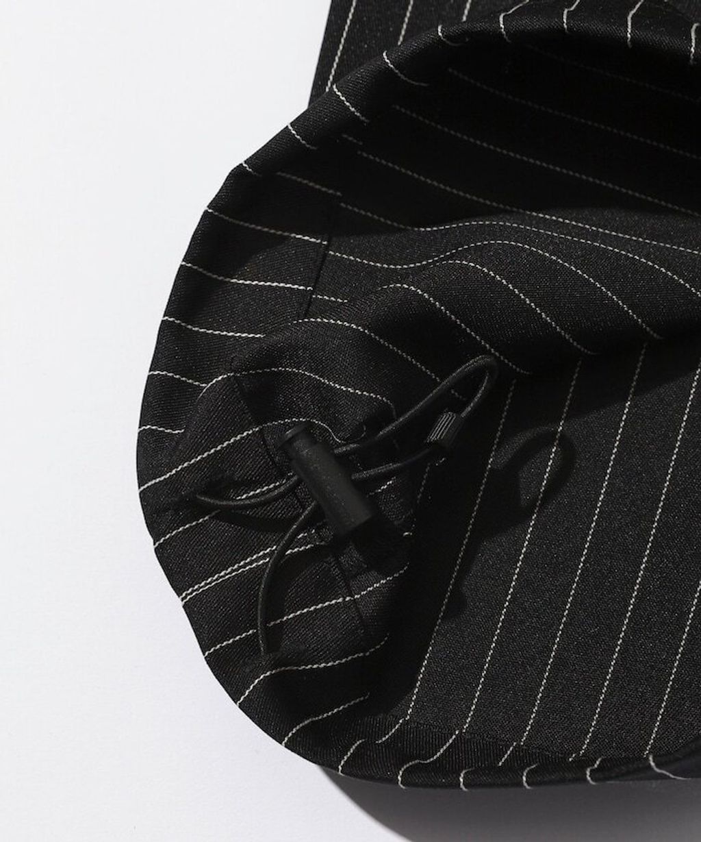 Firsthand 寬版抽繩條紋鬆緊褲_33