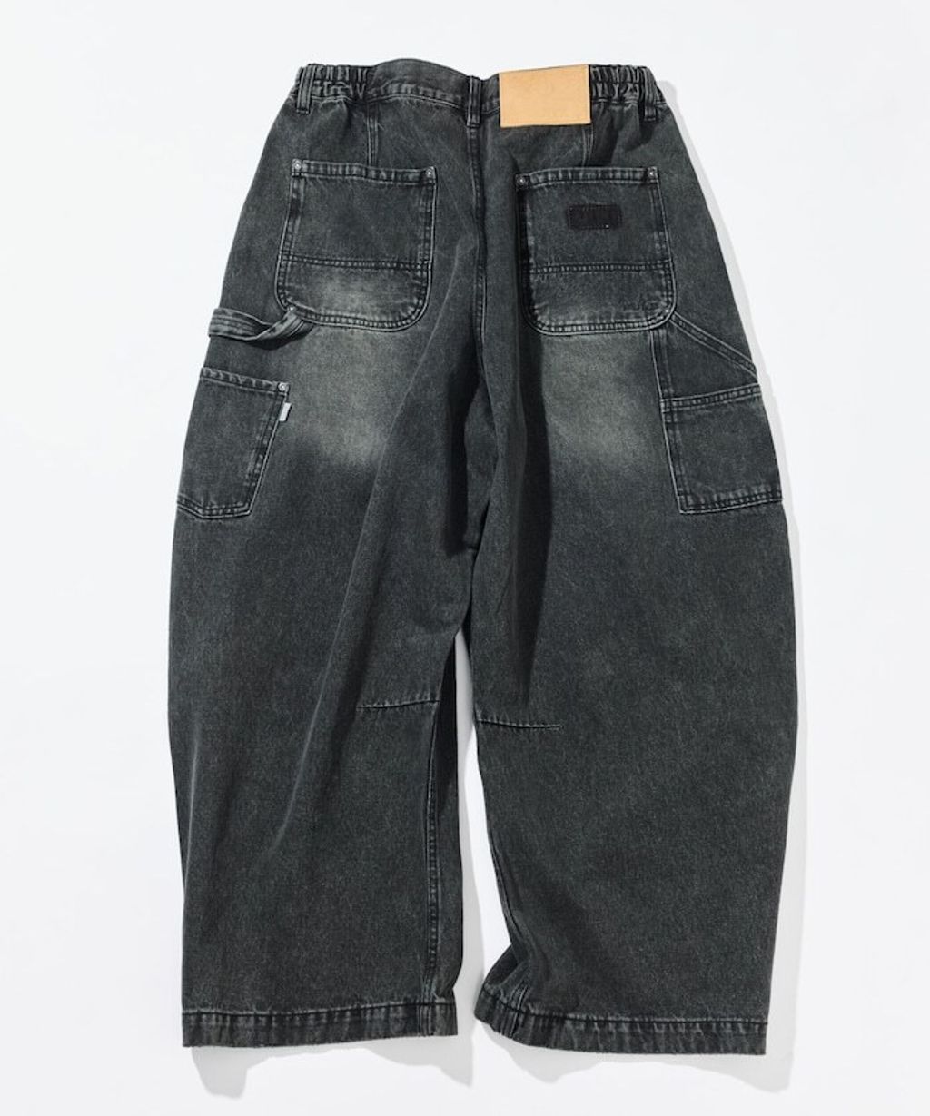 NAUTICA 寬版剪裁牛仔工裝褲_12