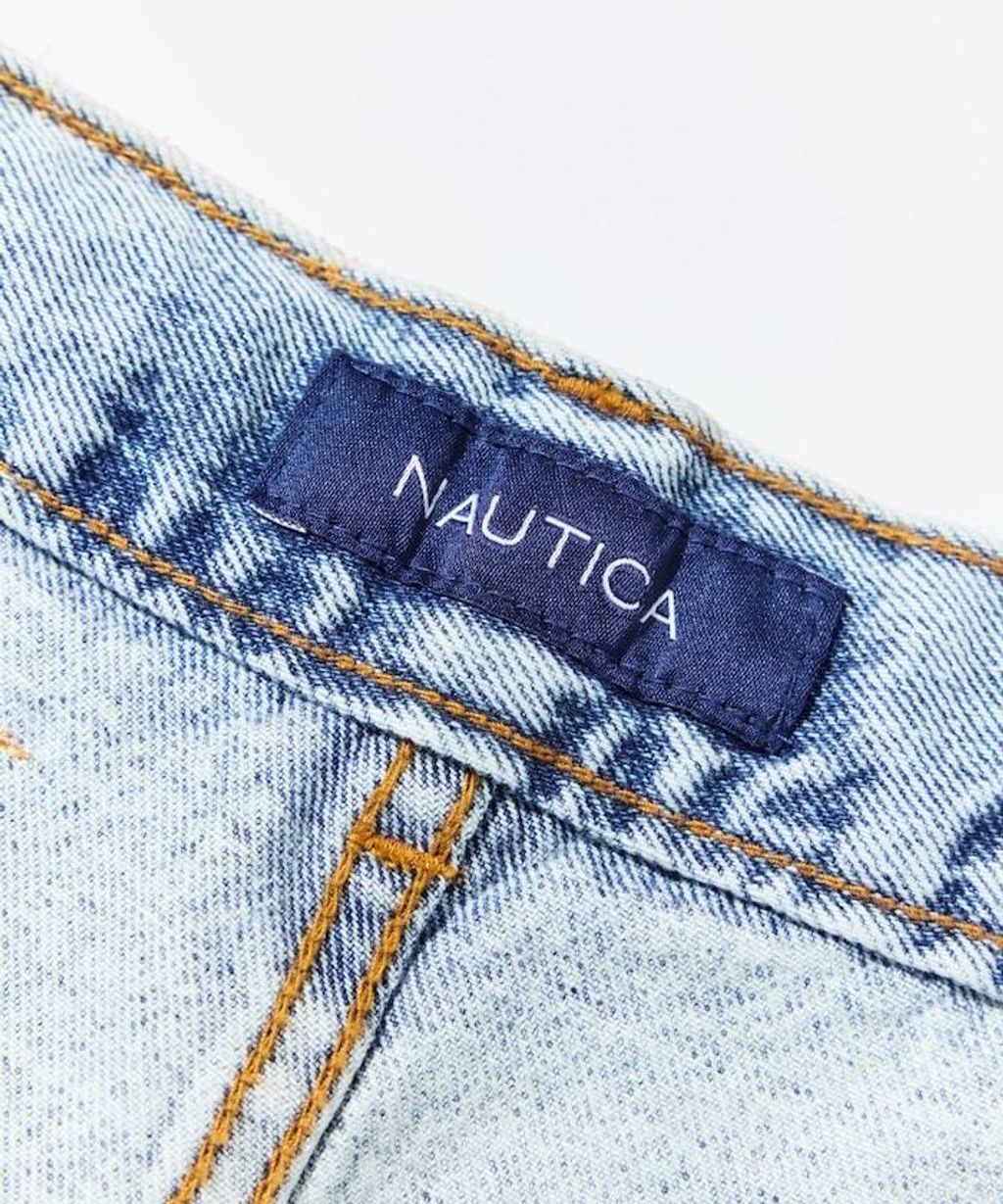 NAUTICA 寬版剪裁牛仔工裝褲_23
