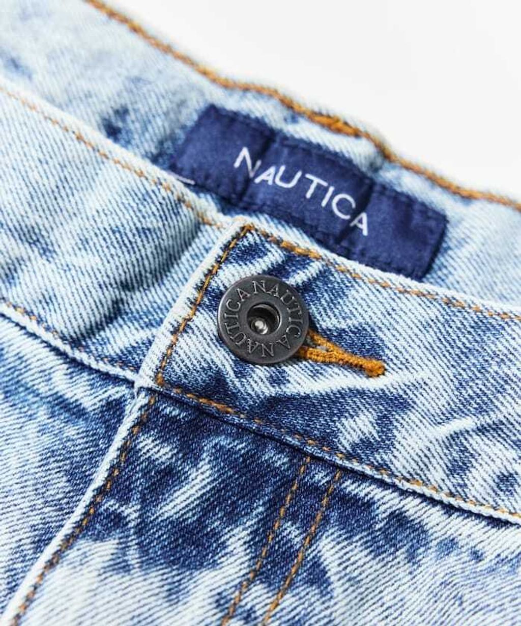 NAUTICA 寬版剪裁牛仔工裝褲_21