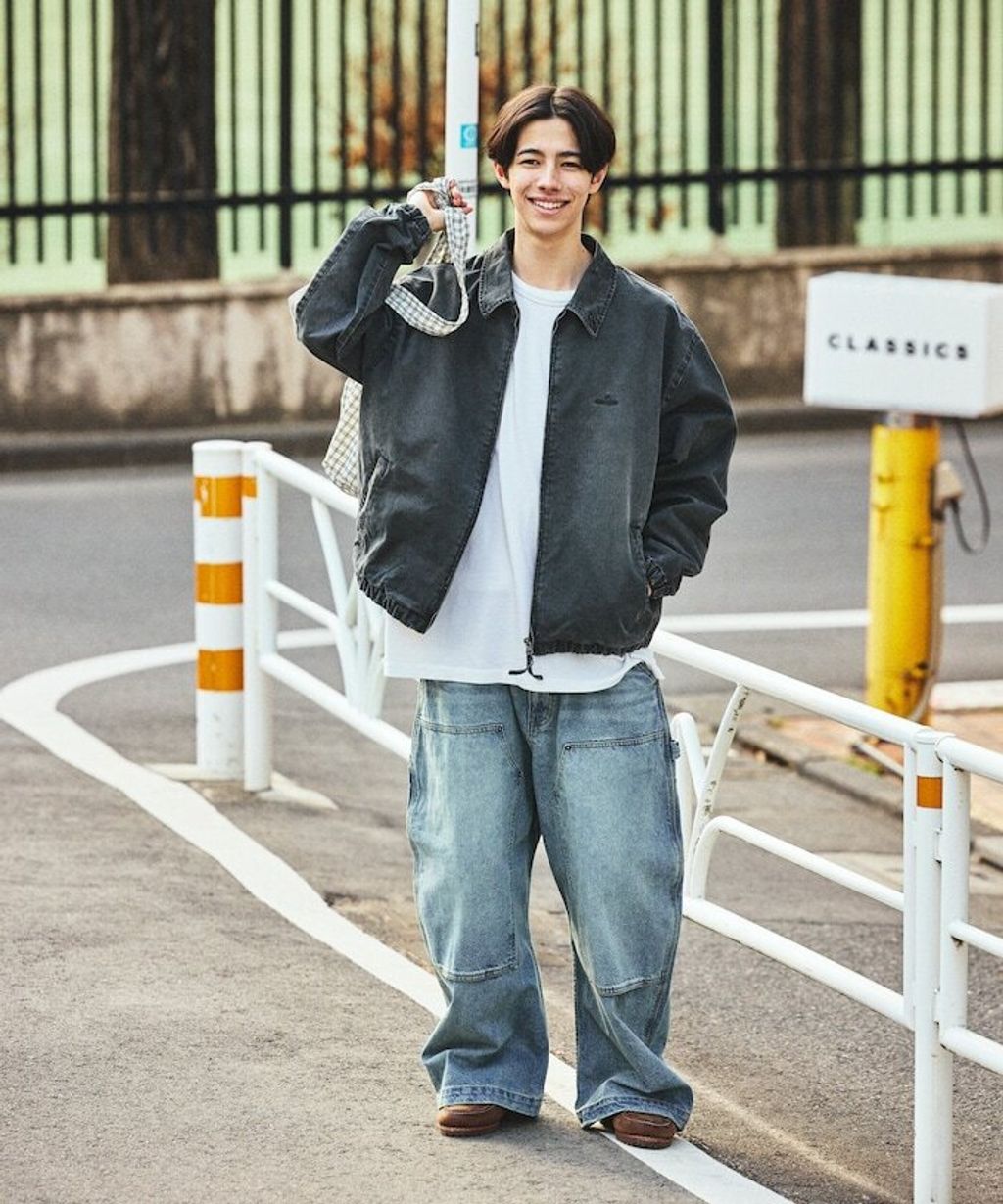 NAUTICA 水染斜紋布復古夾克_4