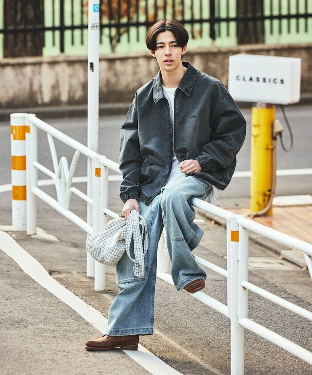 NAUTICA 水染斜紋布復古夾克_6