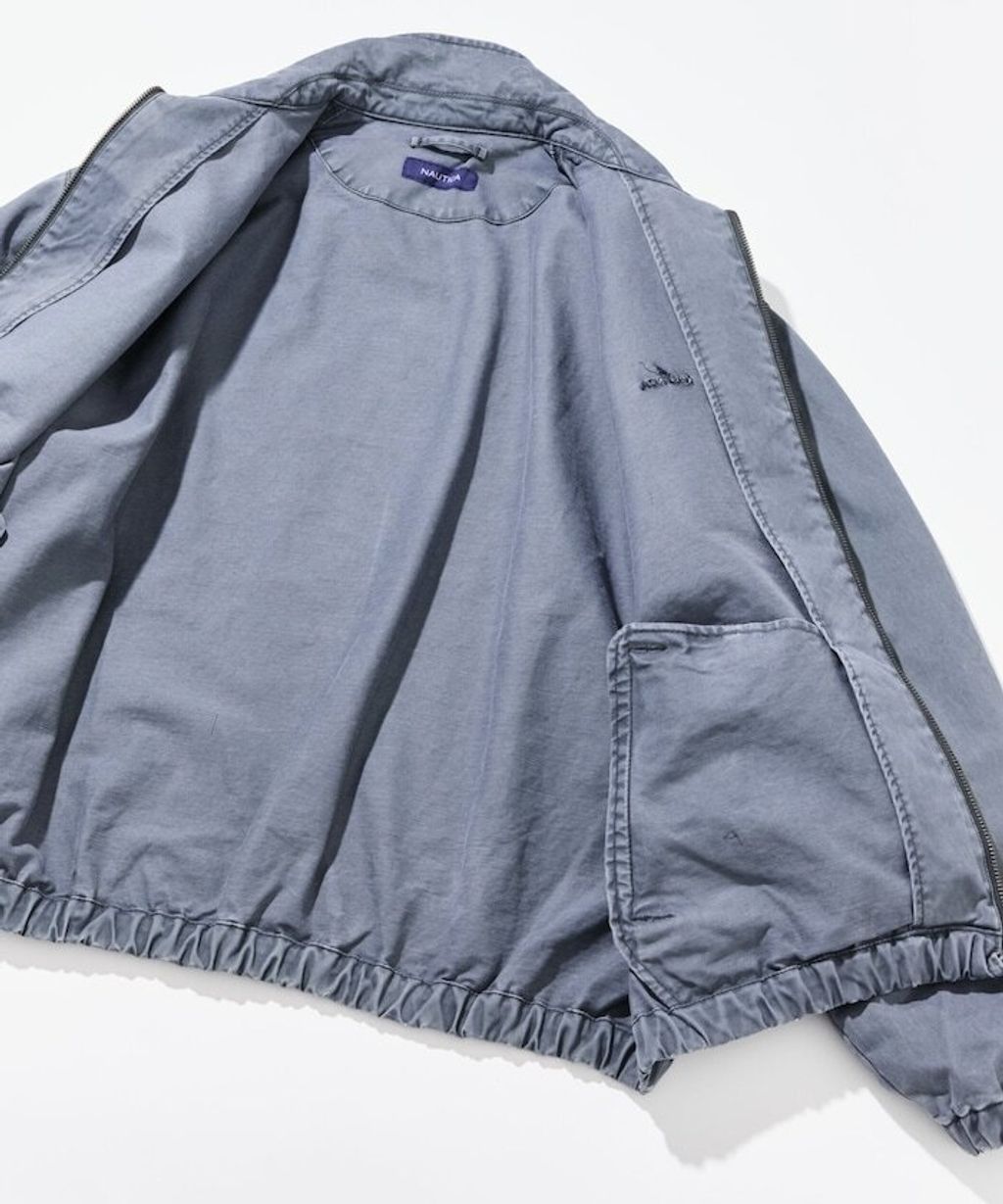 NAUTICA 水染斜紋布復古夾克_28