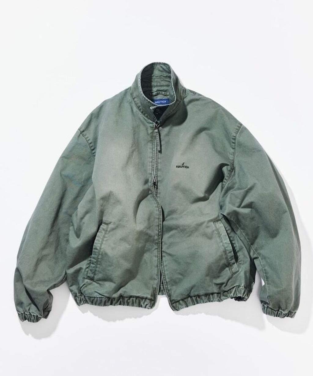 NAUTICA 水染斜紋布復古夾克_15