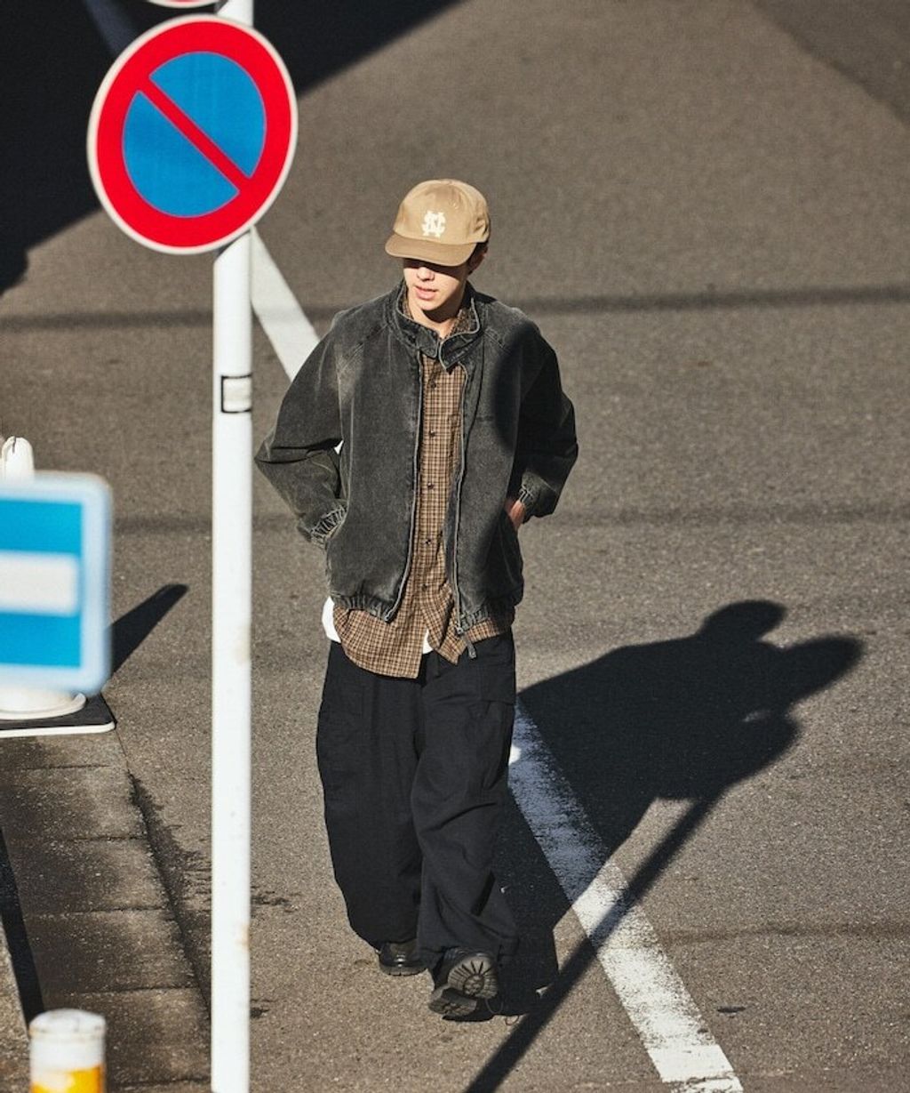 NAUTICA 水染牛仔立領外套_4