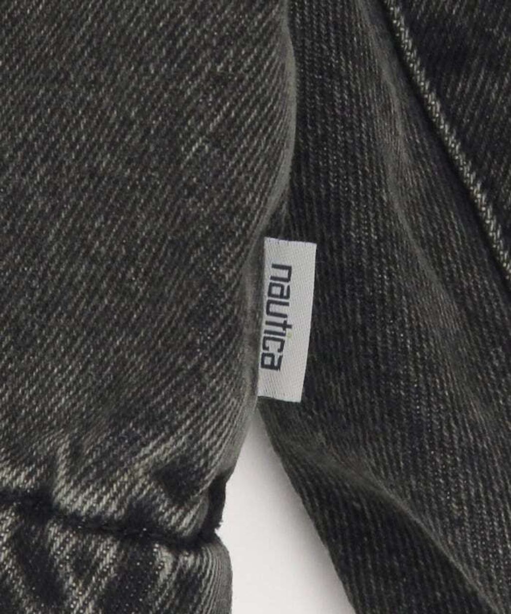 NAUTICA 水染牛仔立領外套_36