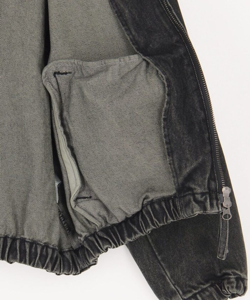 NAUTICA 水染牛仔立領外套_39