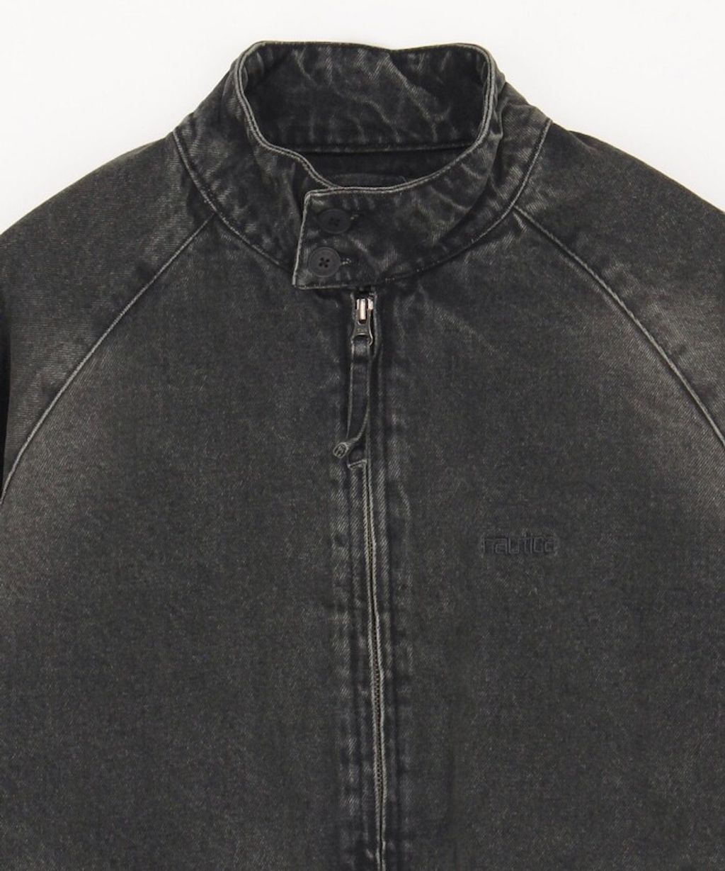 NAUTICA 水染牛仔立領外套_29