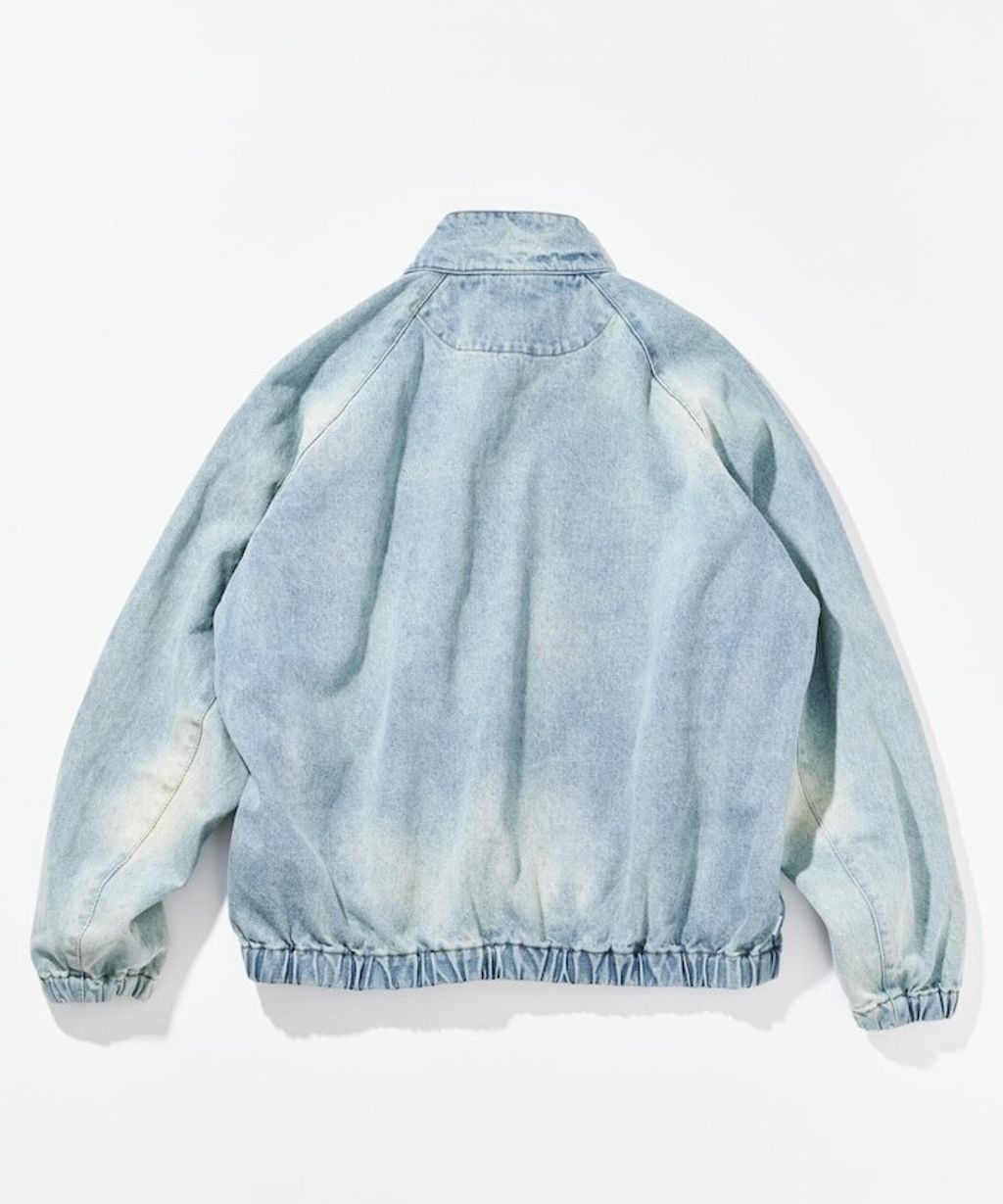 NAUTICA 水染牛仔立領外套_23