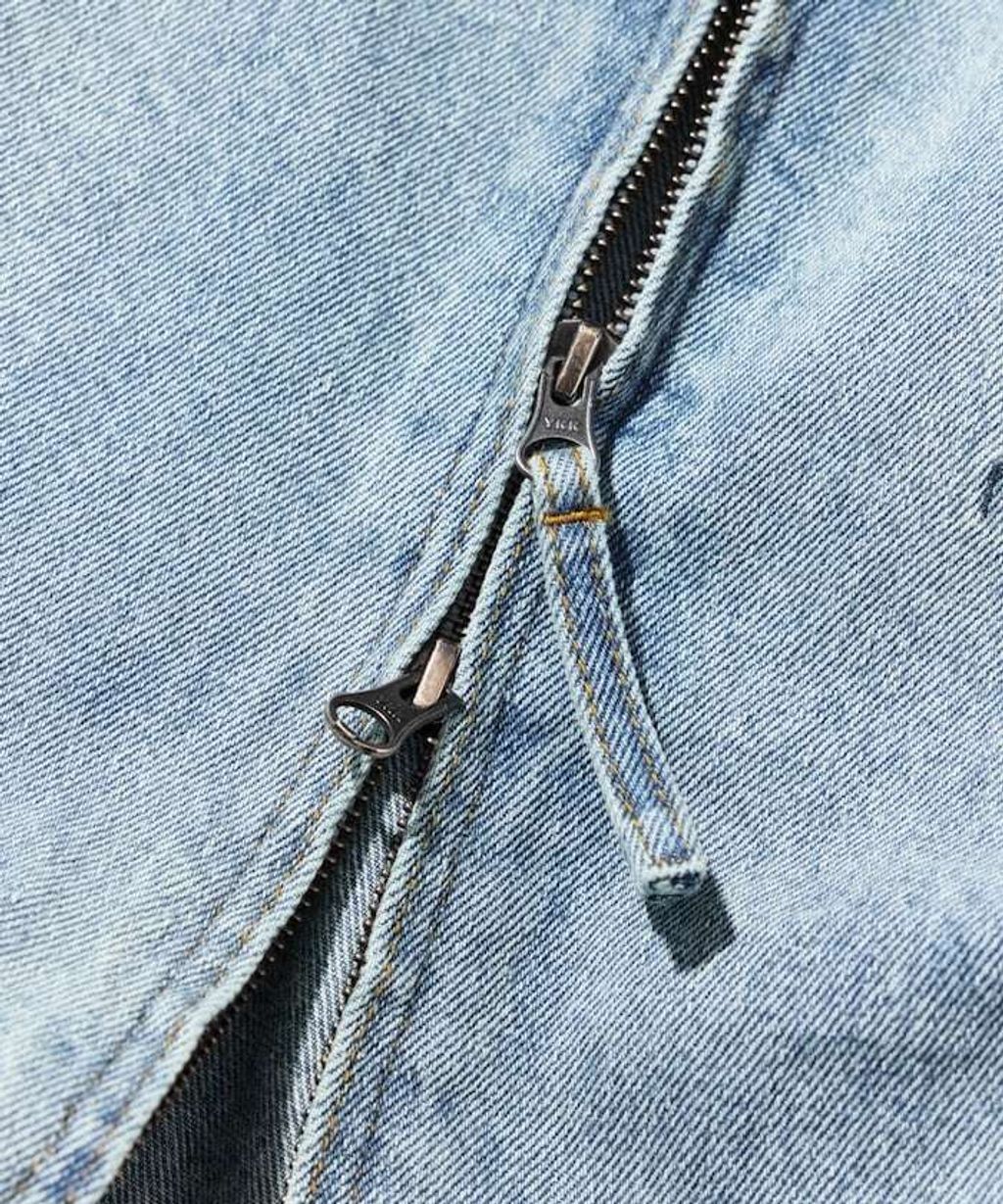 NAUTICA 水染牛仔立領外套_16