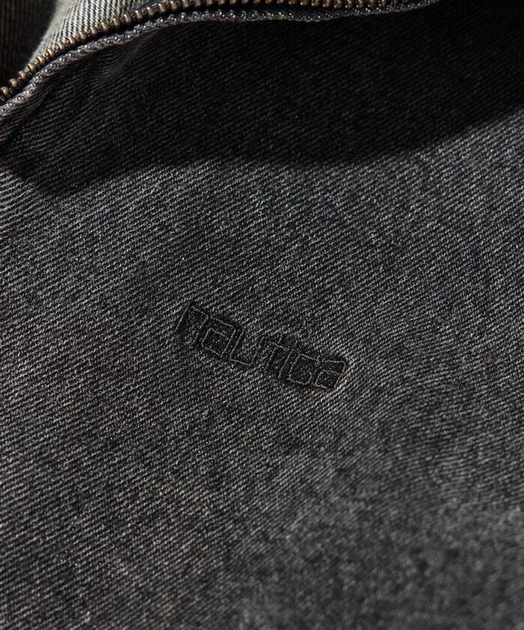 NAUTICA 水染牛仔立領外套_9