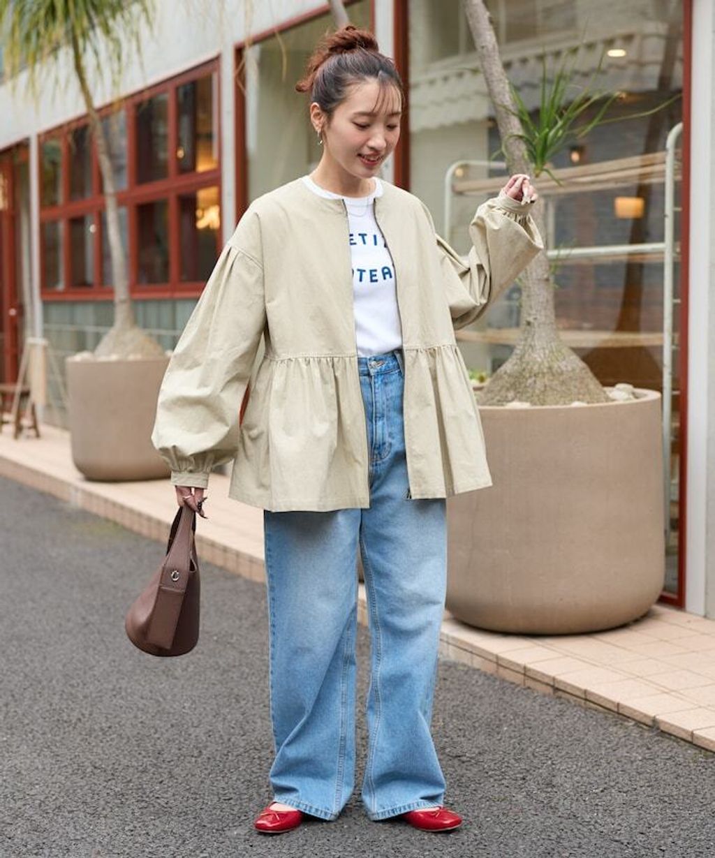 FREAKS STORE 傘擺廓型輕盈修身外套_6