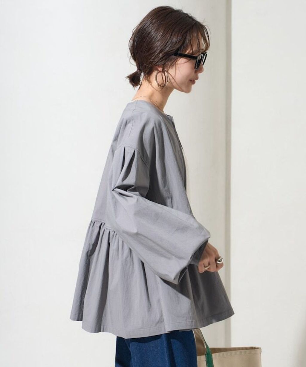 FREAKS STORE 傘擺廓型輕盈修身外套_20