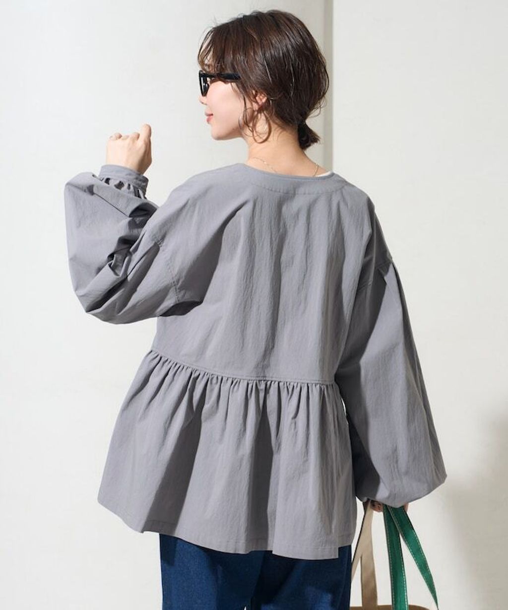 FREAKS STORE 傘擺廓型輕盈修身外套_19