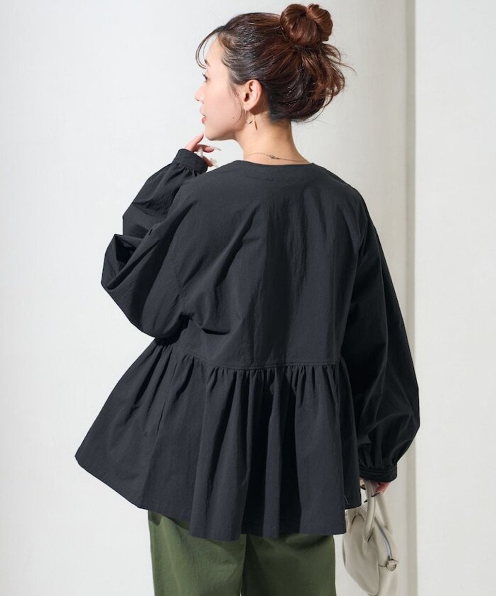 FREAKS STORE 傘擺廓型輕盈修身外套_26