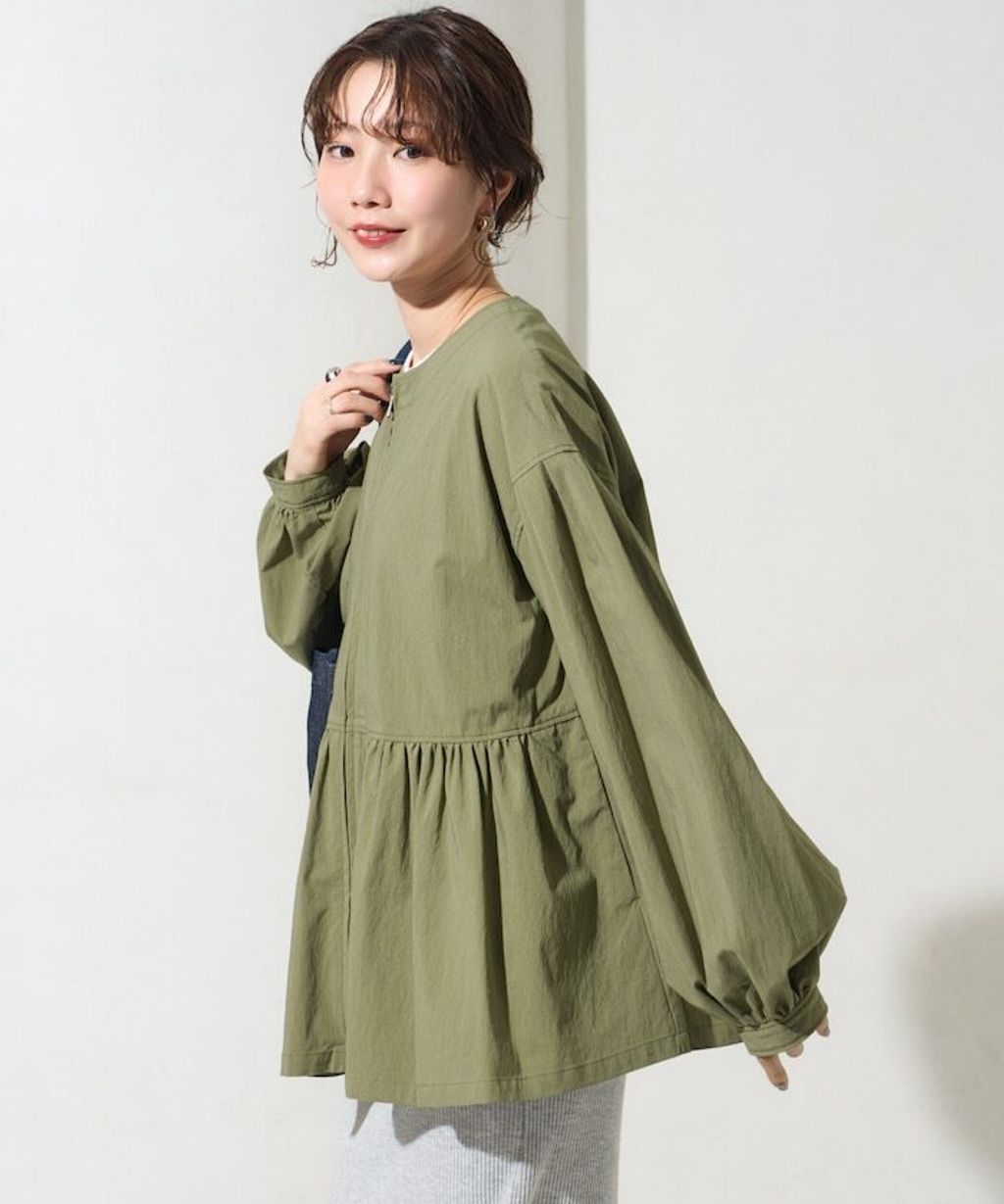 FREAKS STORE 傘擺廓型輕盈修身外套_33