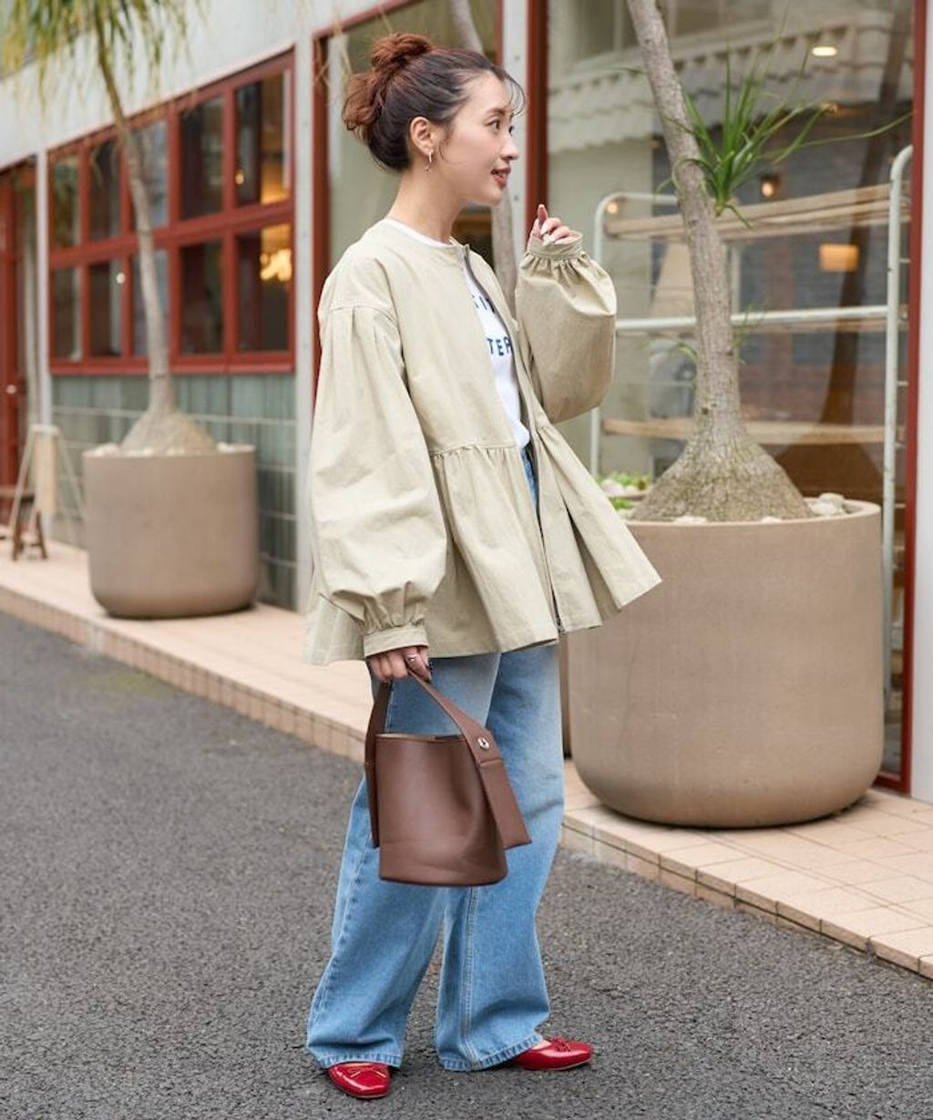 FREAKS STORE 傘擺廓型輕盈修身外套_7