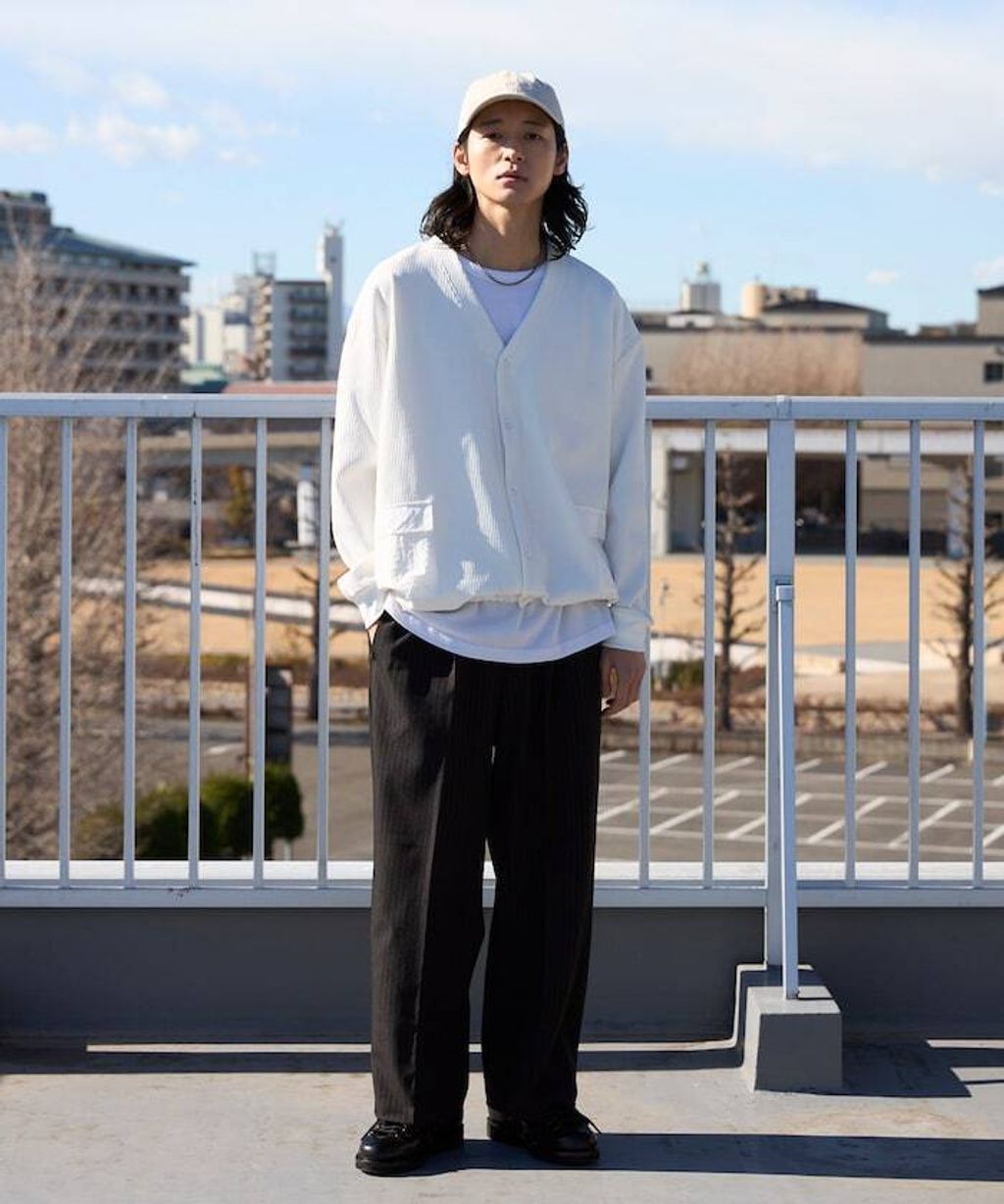 FREAKS STORE 口袋抽繩速乾機能感華夫格開襟衫_17