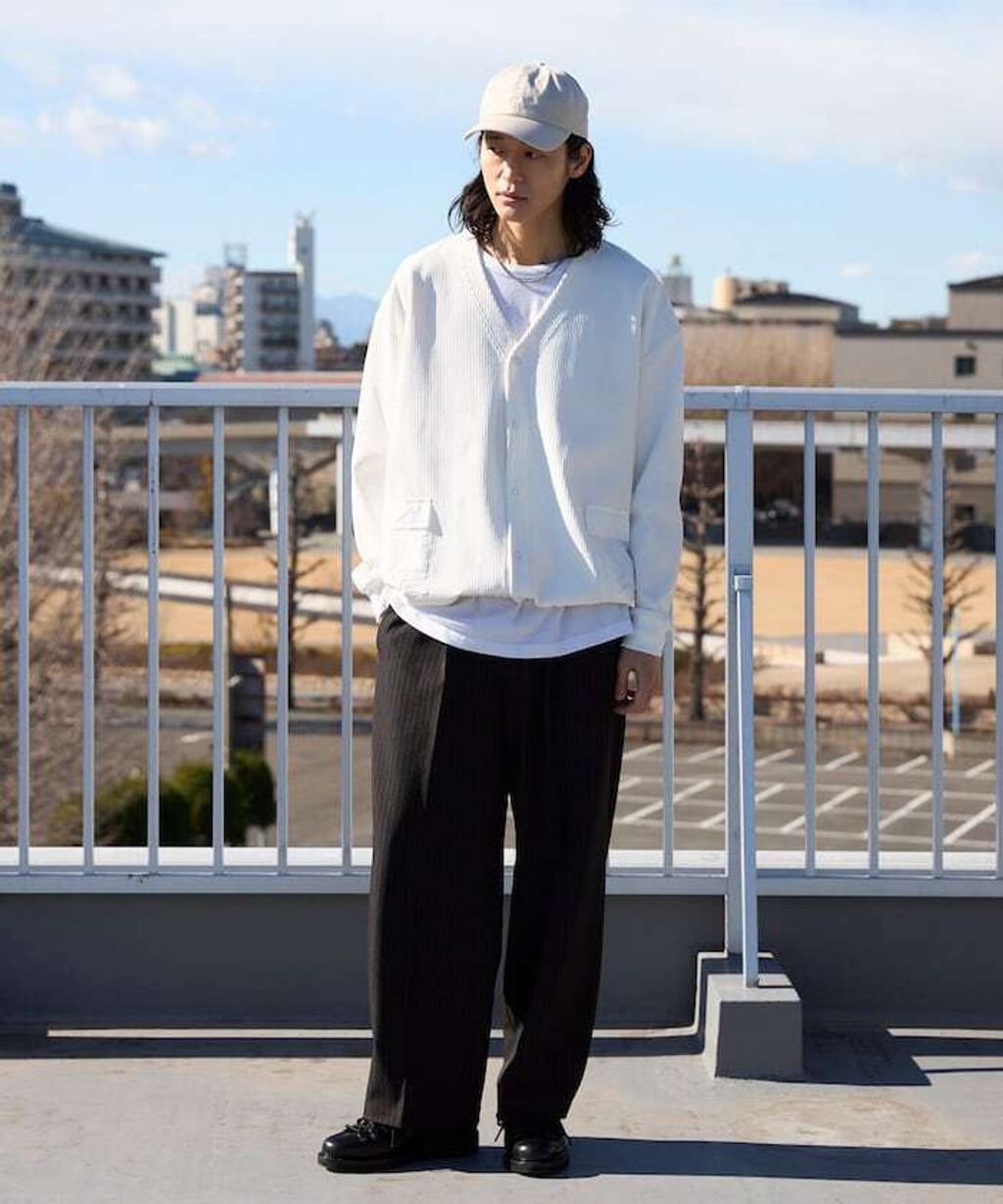 FREAKS STORE 口袋抽繩速乾機能感華夫格開襟衫_15