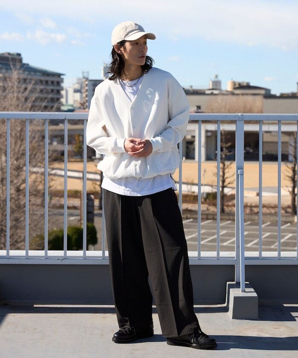 FREAKS STORE 口袋抽繩速乾機能感華夫格開襟衫_18