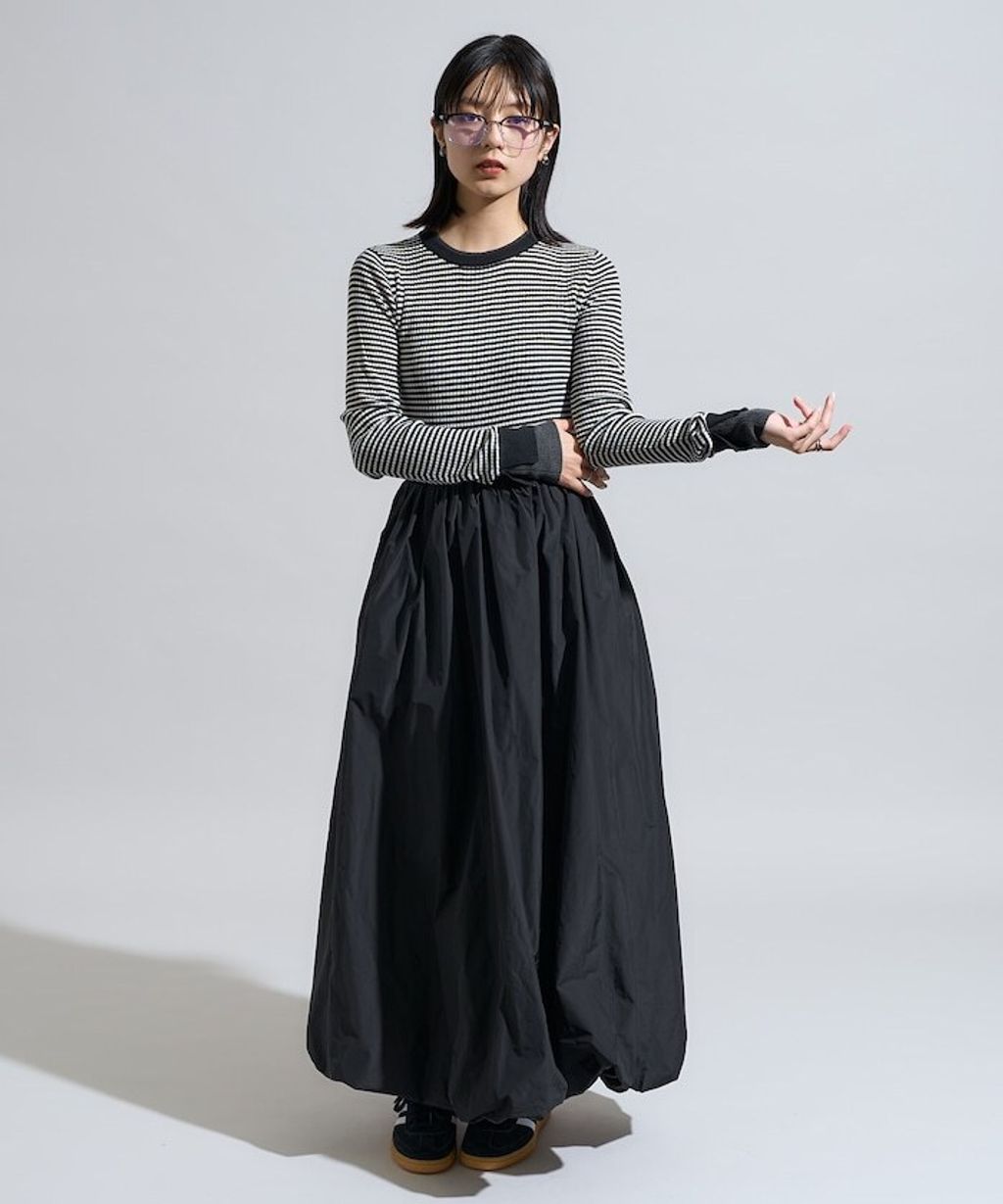 FREAKS STORE 層次感親膚彈力修身混羊毛針織衫_7