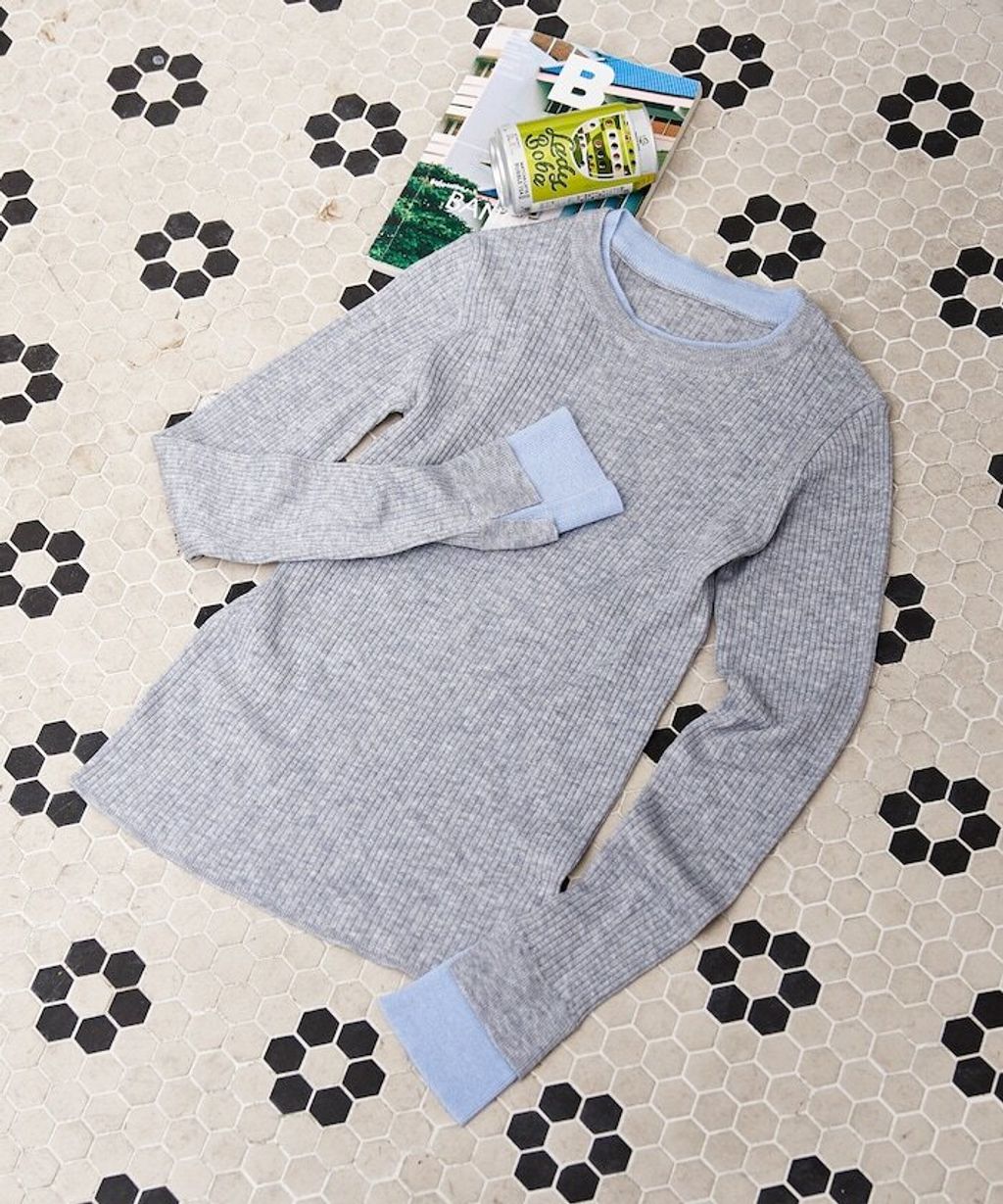 FREAKS STORE 層次感親膚彈力修身混羊毛針織衫_2