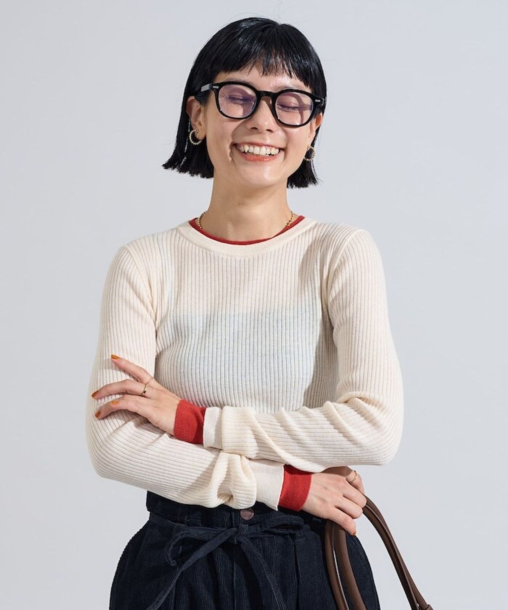 FREAKS STORE 層次感親膚彈力修身混羊毛針織衫_1