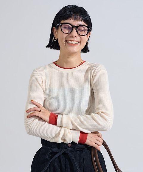 FREAKS STORE 層次感親膚彈力修身混羊毛針織衫_1