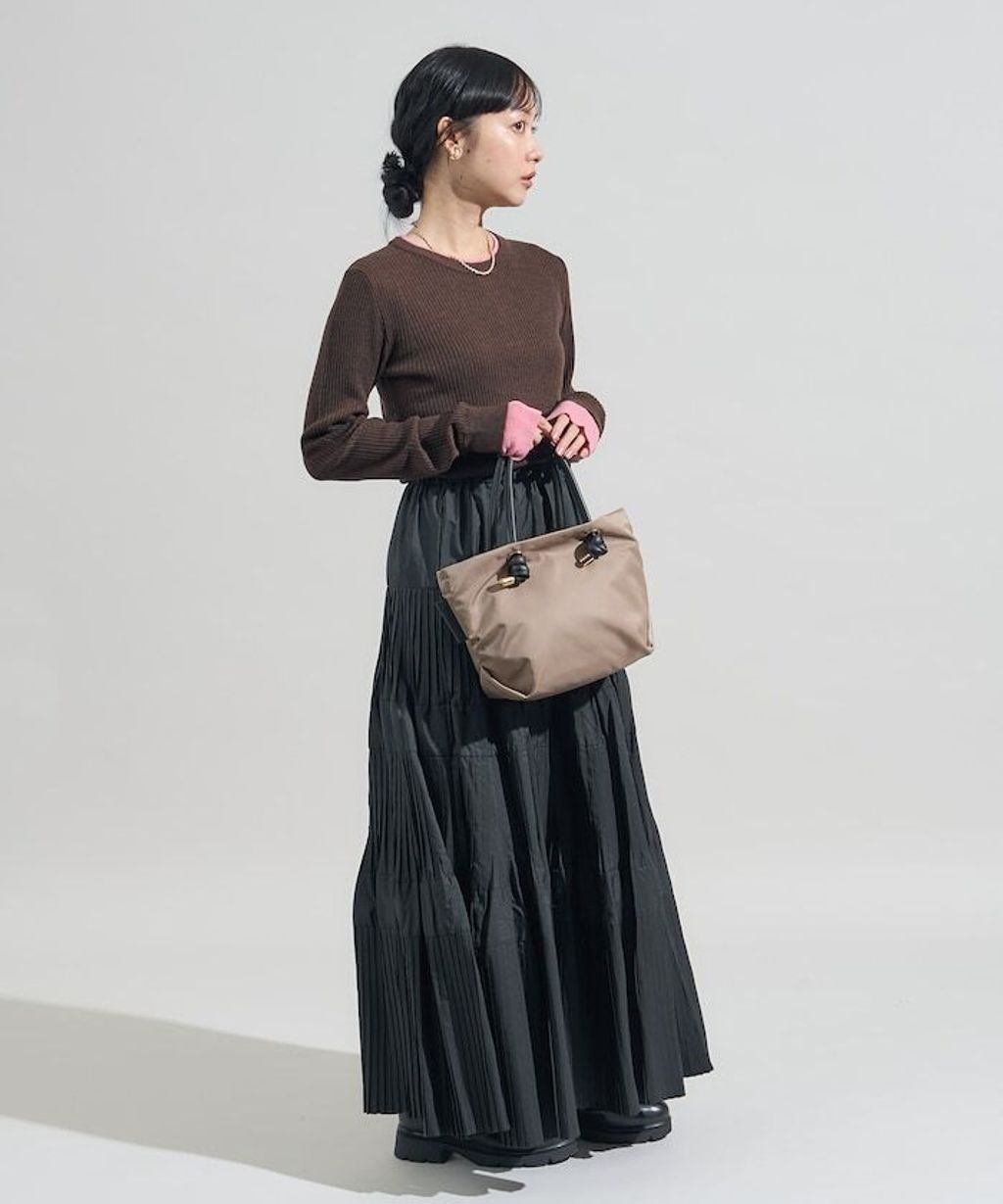 FREAKS STORE 層次感親膚彈力修身混羊毛針織衫_29