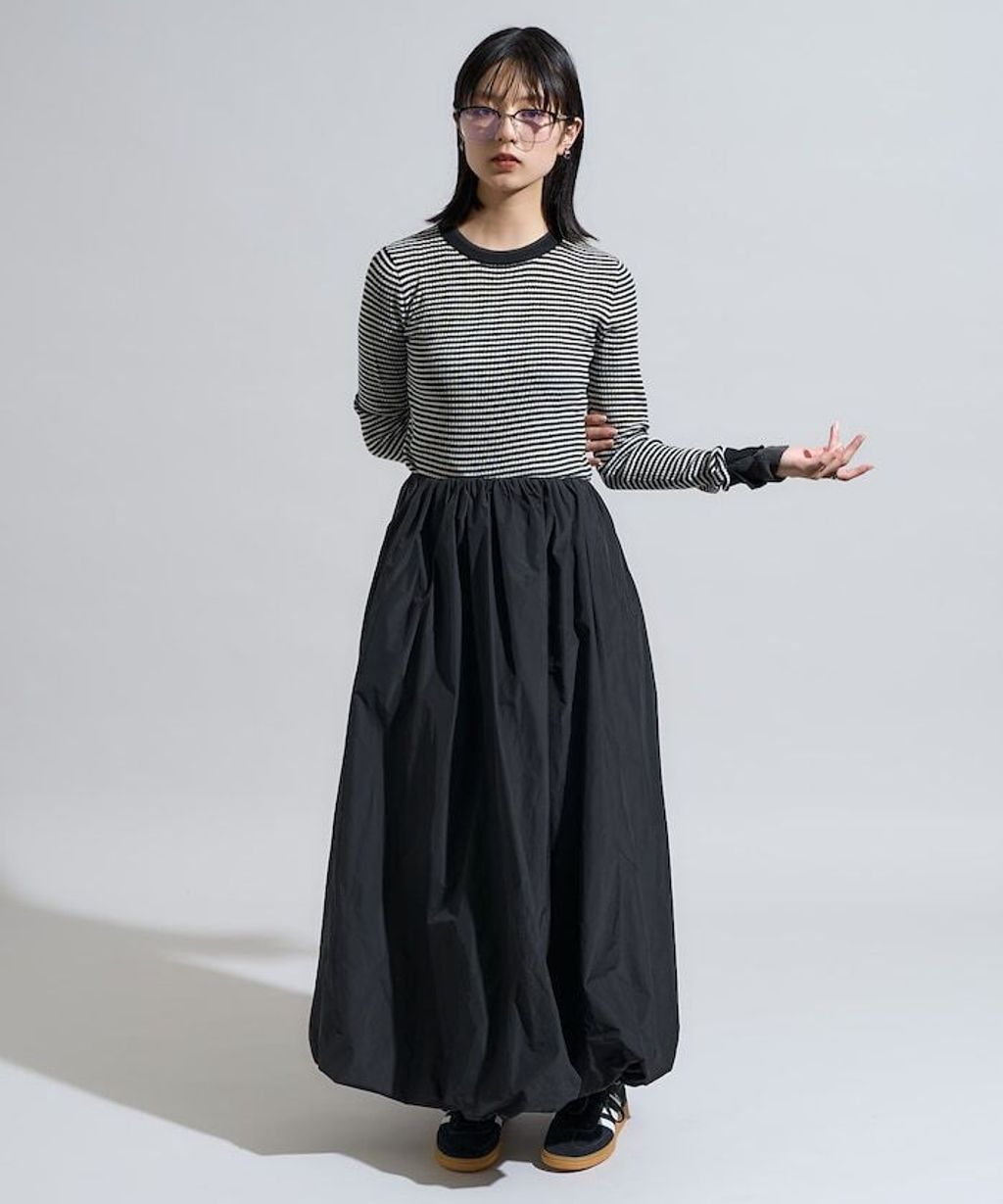 FREAKS STORE 層次感親膚彈力修身混羊毛針織衫_8