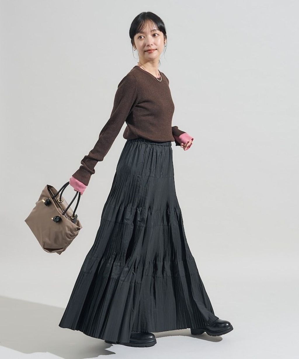 FREAKS STORE 層次感親膚彈力修身混羊毛針織衫_27