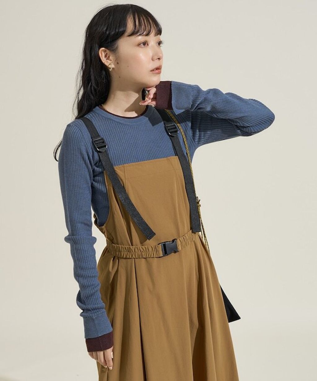 FREAKS STORE 層次感親膚彈力修身混羊毛針織衫_45