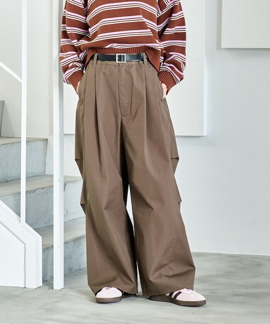 FREAKS STORE FIT MAGIC止滑內腰頭立體寬褲_3