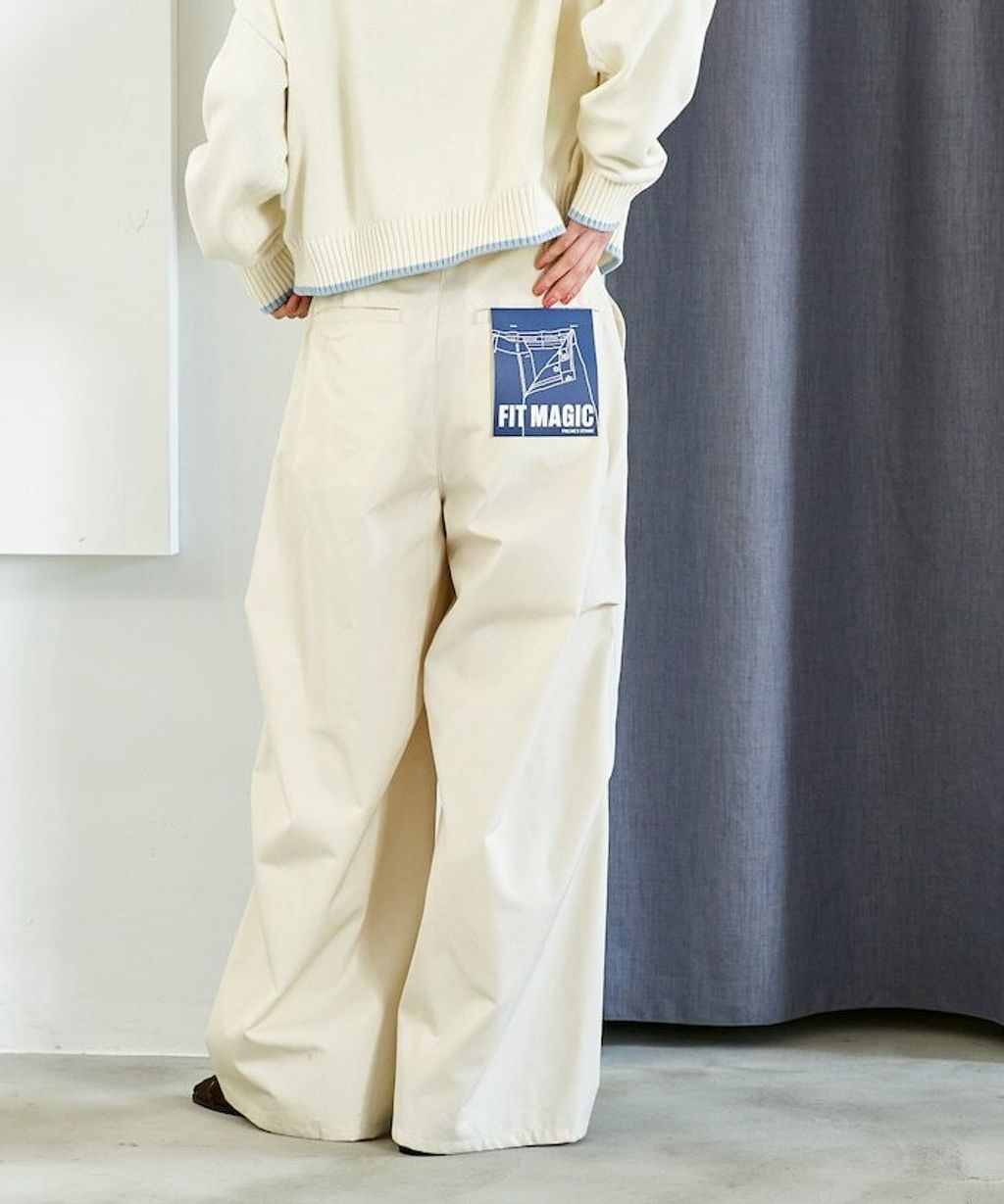 FREAKS STORE FIT MAGIC止滑內腰頭立體寬褲_1