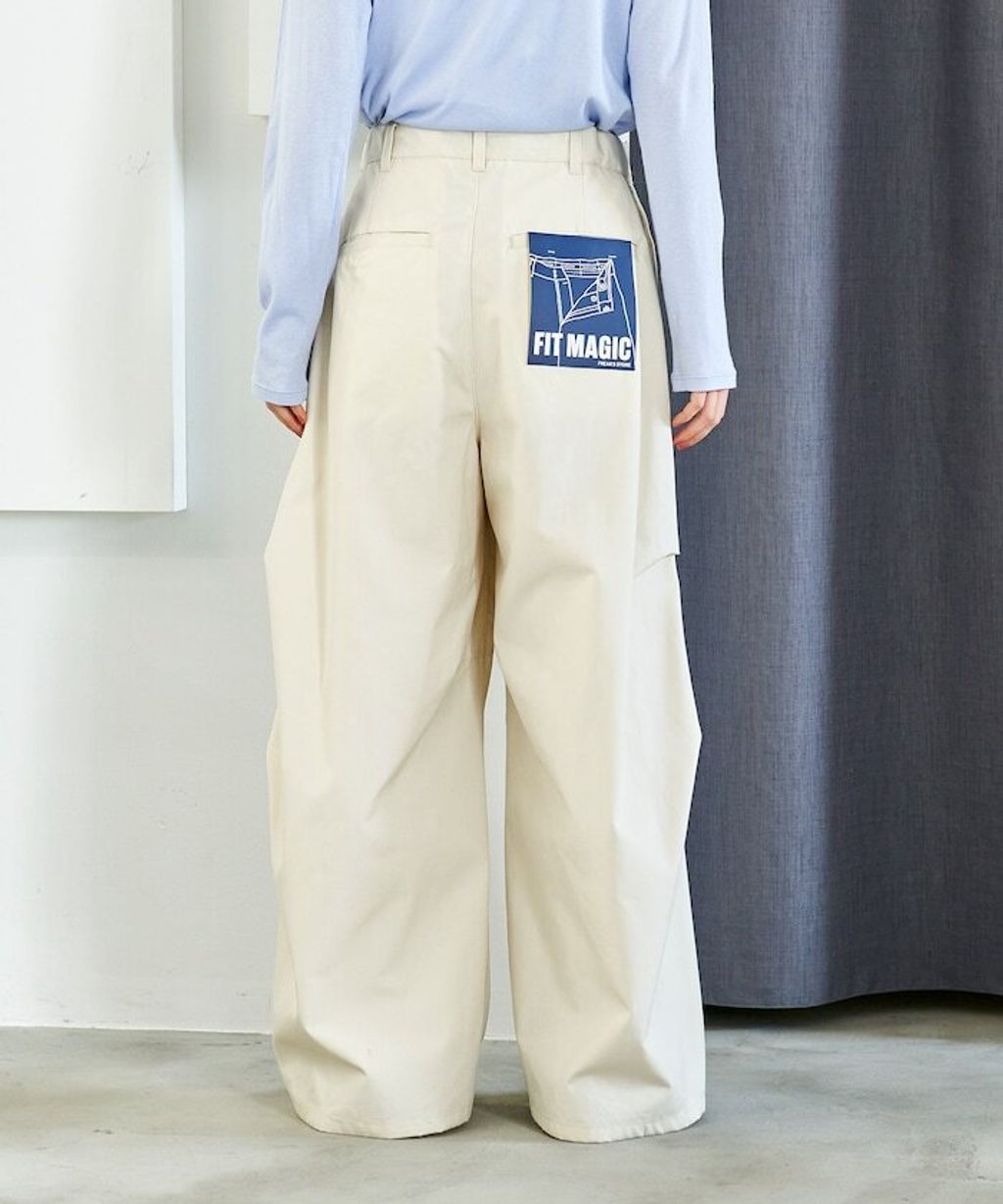 FREAKS STORE FIT MAGIC止滑內腰頭立體寬褲_67