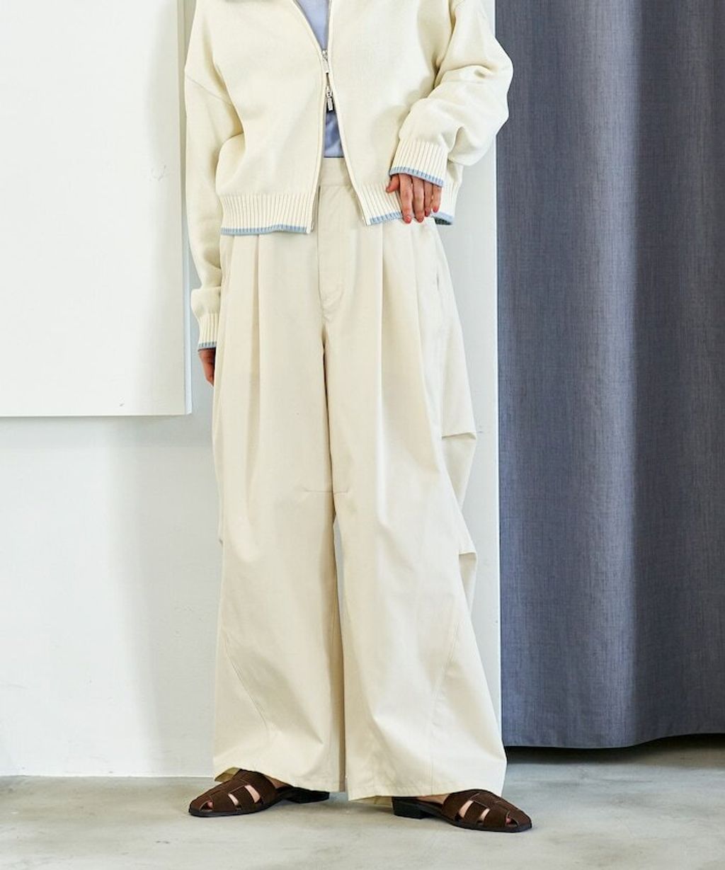 FREAKS STORE FIT MAGIC止滑內腰頭立體寬褲_63