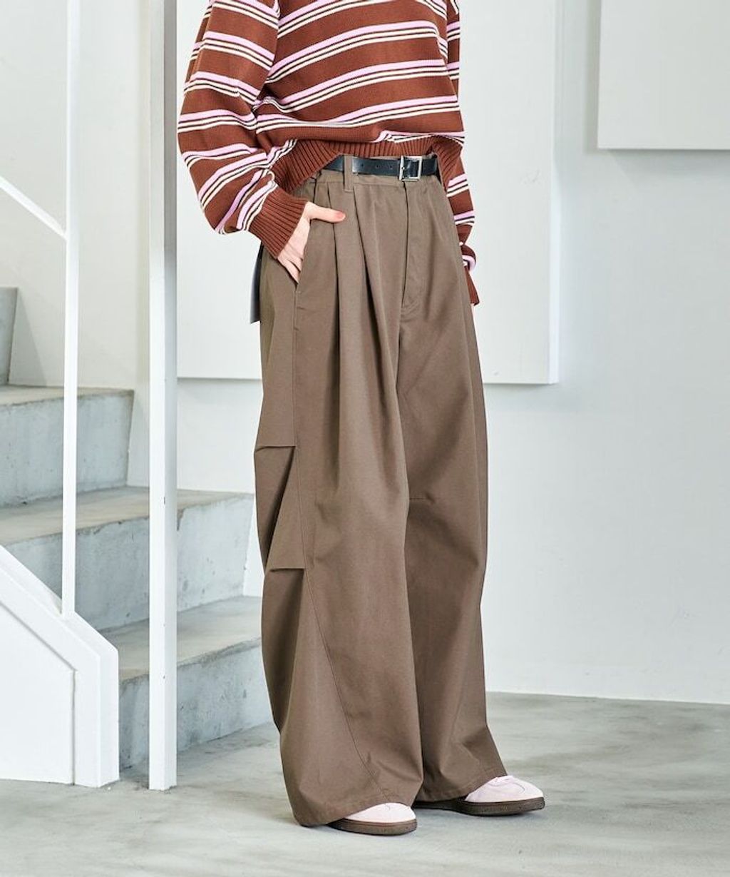 FREAKS STORE FIT MAGIC止滑內腰頭立體寬褲_17